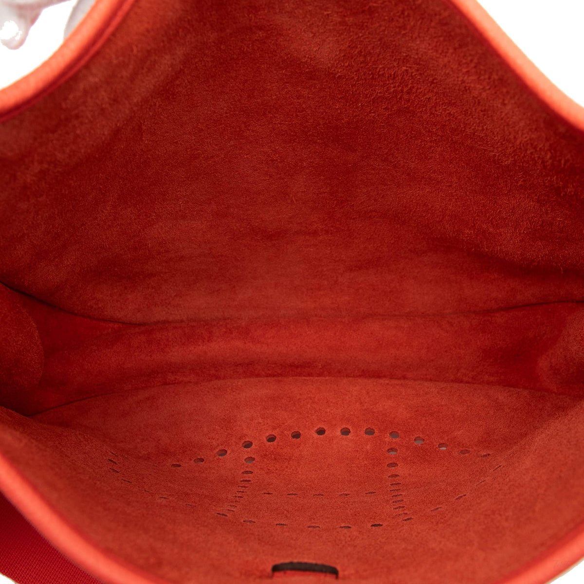 Second hand Hermes Evelyne 29 Taurillon Clemence Leather Hobo Crossbody Capucine - Tabita Bags