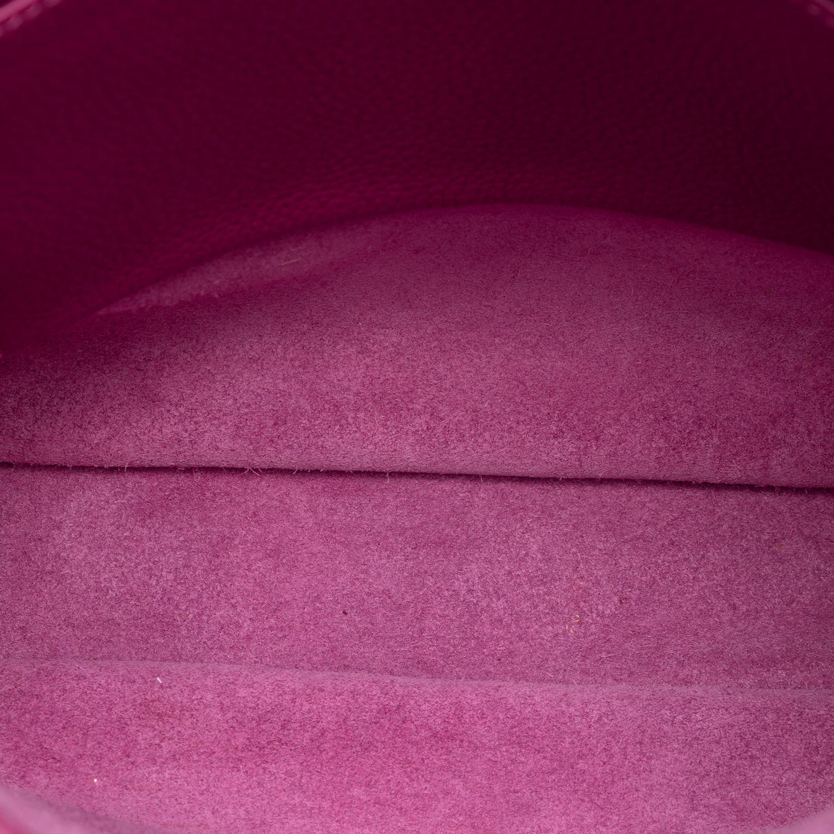 Second hand Hermes Evelyne 29 Taurillon Clemence Leather Hobo Crossbody Rose Pourpre - Tabita Bags