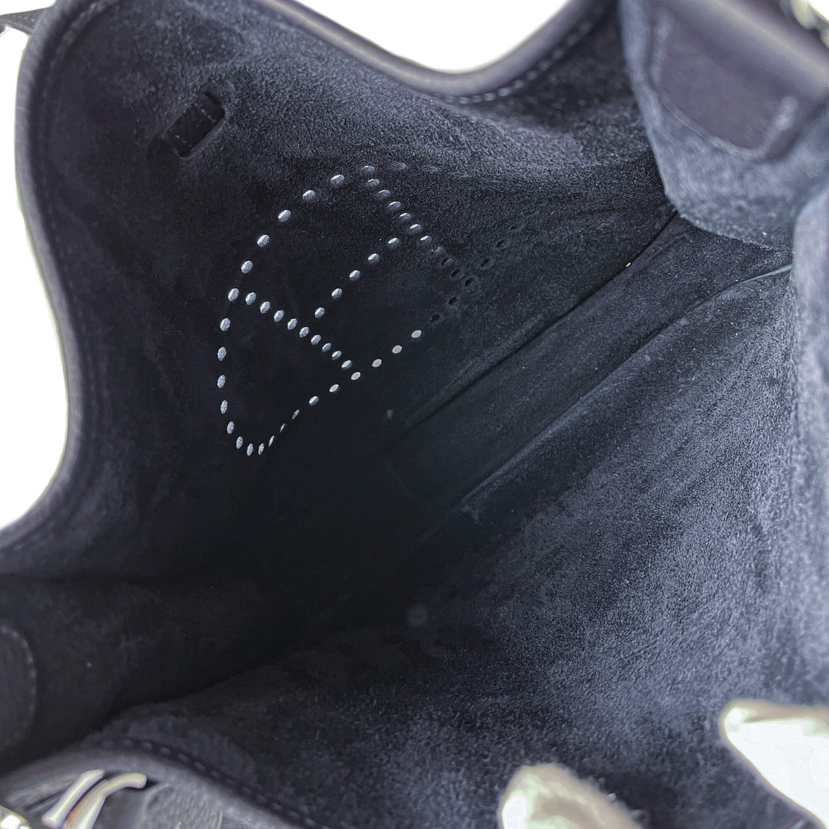 Second hand Hermes Evelyne 29 Taurillon Clemence Leather Hobo Crossbody S Black - Tabita Bags