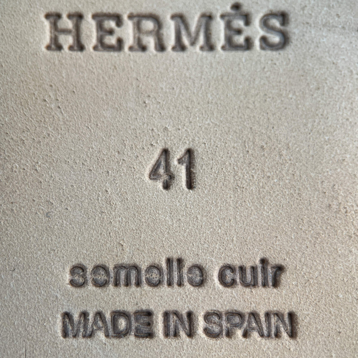 Second hand Hermes Flat Espadrille Canvas 41 Rose - Tabita Bags