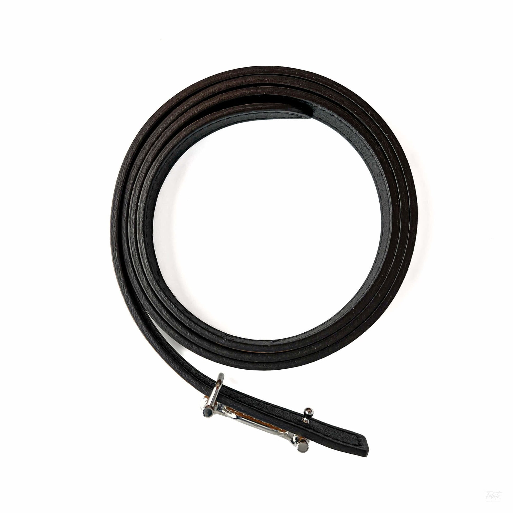 Second hand Hermes Focus Leather Reversible Thin Belt 80 Brown - Tabita Bags