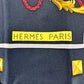 Second hand Hermes Foulard 90 Silk Les Clefs Black - Tabita Bags