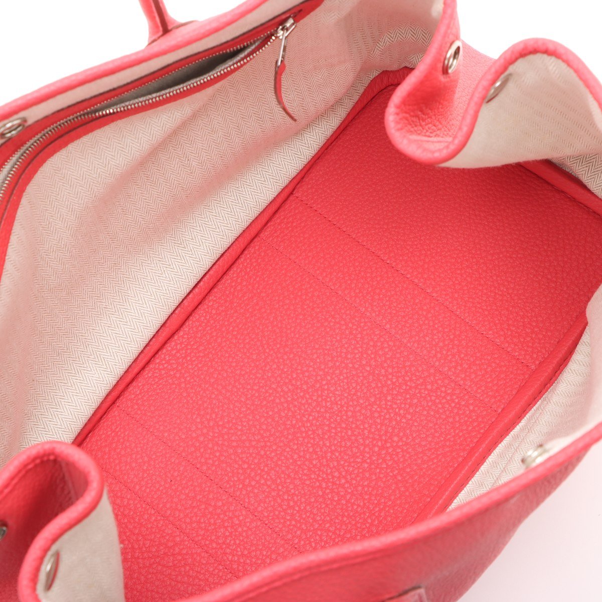 Second hand Hermes Garden Party 36 Canvas Tote Handbag Bougainvillea - Tabita Bags