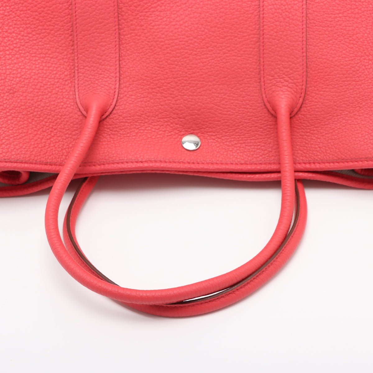 Second hand Hermes Garden Party 36 Canvas Tote Handbag Bougainvillea - Tabita Bags