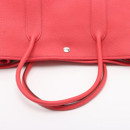 Second hand Hermes Garden Party 36 Canvas Tote Handbag Bougainvillea - Tabita Bags