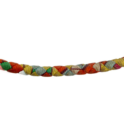 Second hand Hermes Glenan Intrecciato Fabric Bracelet S Multicolor - Tabita Bags