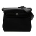 Second hand Hermes Herbag Mini Vache Hunter Leather Crossbody Black - Tabita Bags