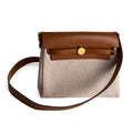 Second hand Hermes Herbag Mini Vache Hunter Leather Crossbody Fauve - Tabita Bags