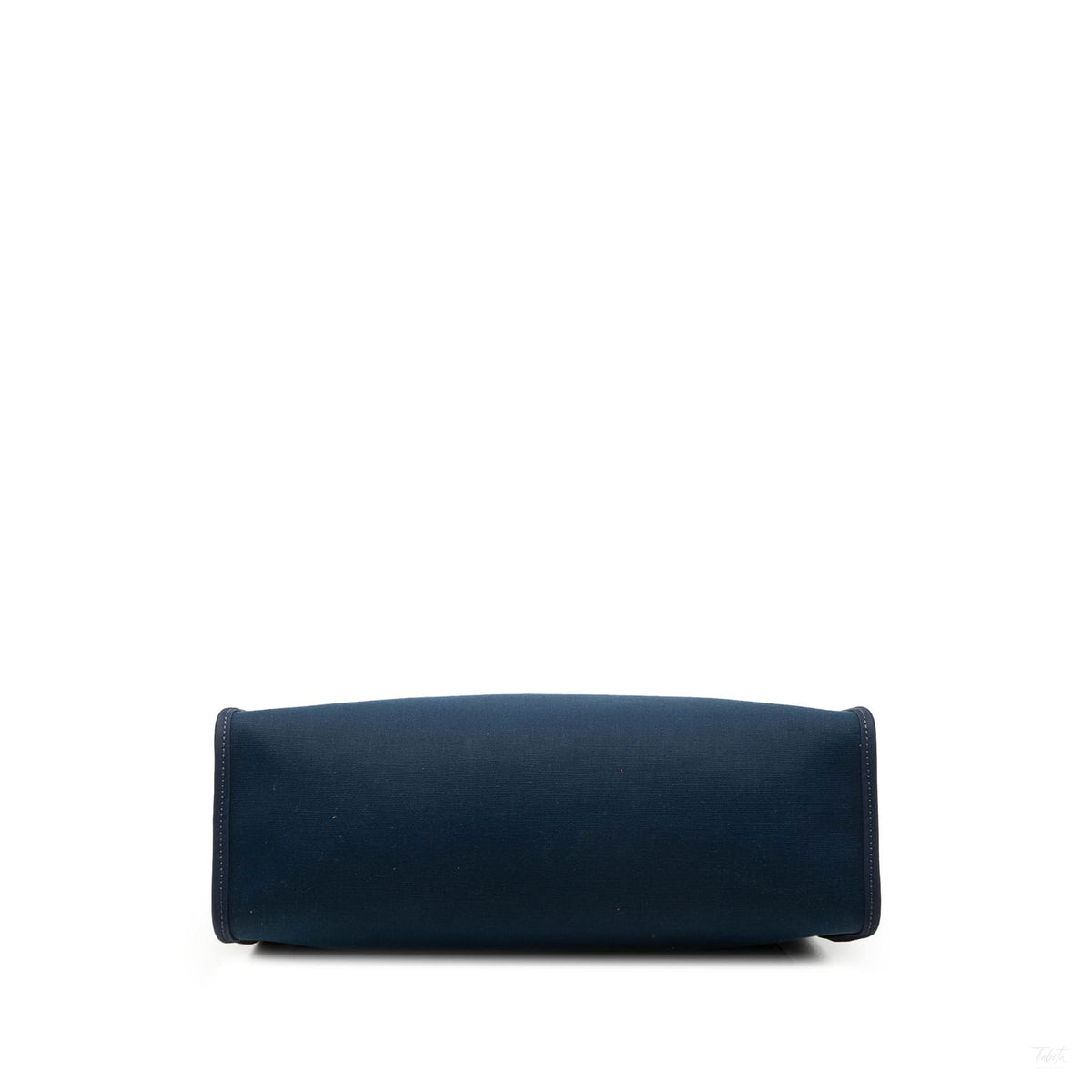 Second hand Hermes Herbag PM Canvas 1 pouch Top-handle Handbag Blue - Tabita Bags