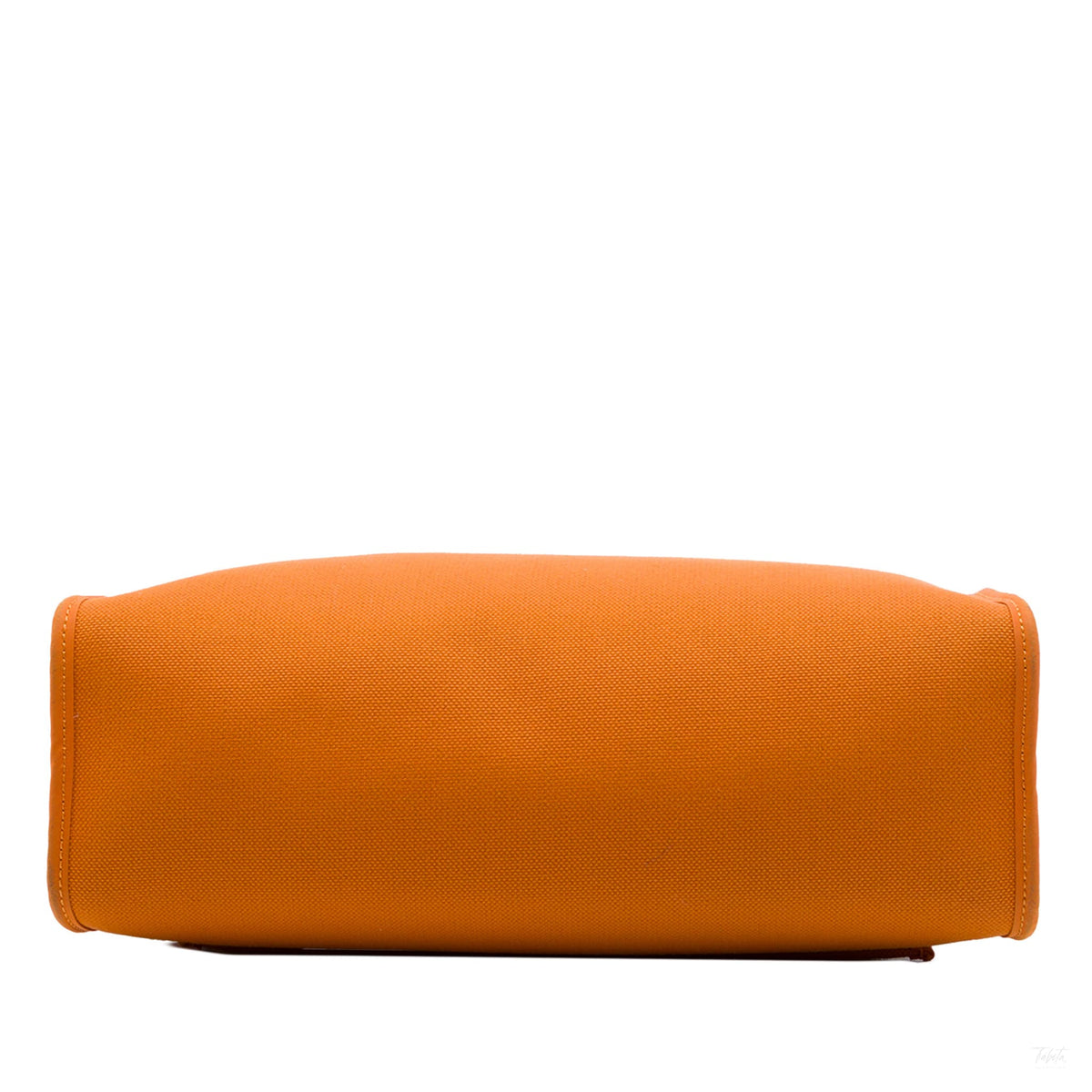 Second hand Hermes Herbag PM Canvas 1 pouch Top-handle Handbag Orange - Tabita Bags