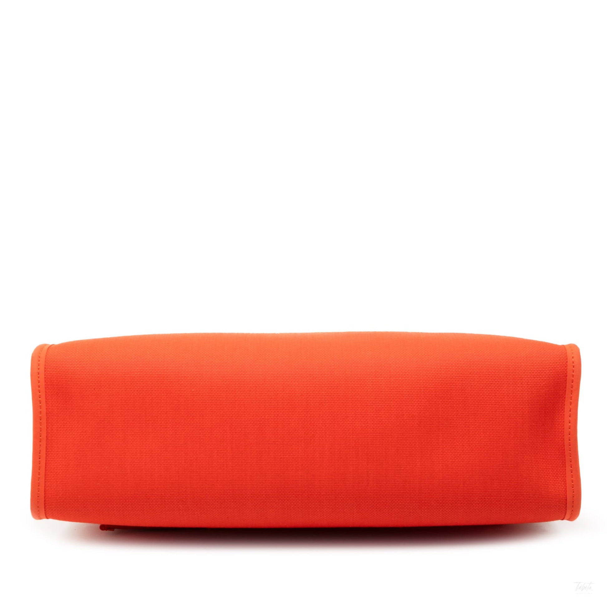 Second hand Hermes Herbag PM Canvas 1 pouch Top - Handle Handbag Orange - Tabita Bags