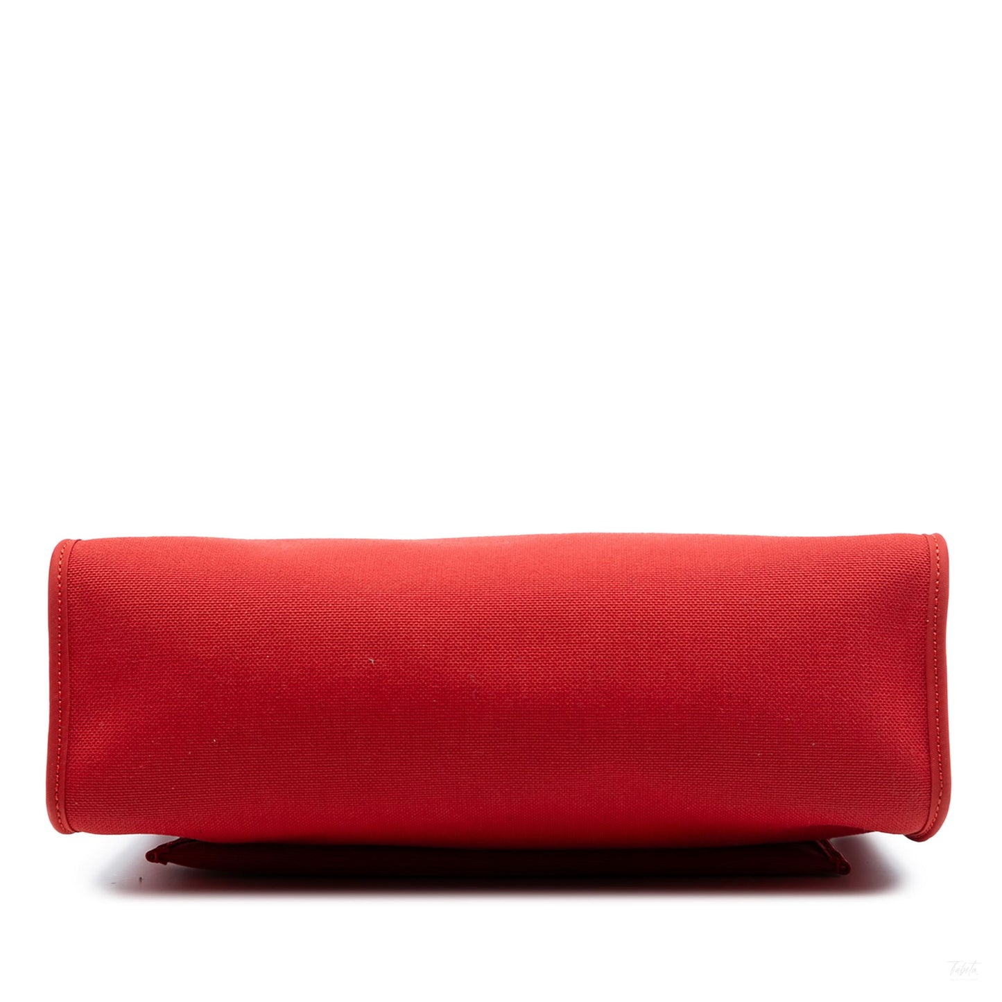 Second hand Hermes Herbag PM Canvas 1 pouch Top - handle Handbag Orange - Tabita Bags