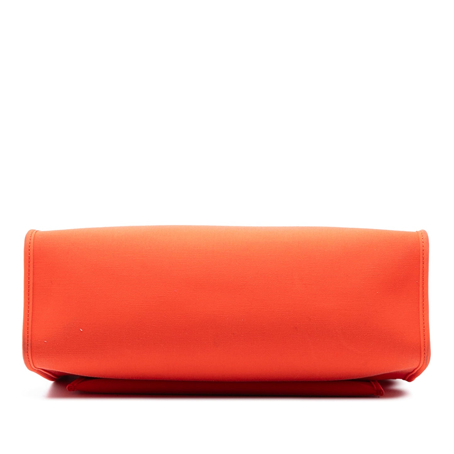 Second hand Hermes Herbag PM Canvas 1 pouch Top - handle Handbag Orange - Tabita Bags