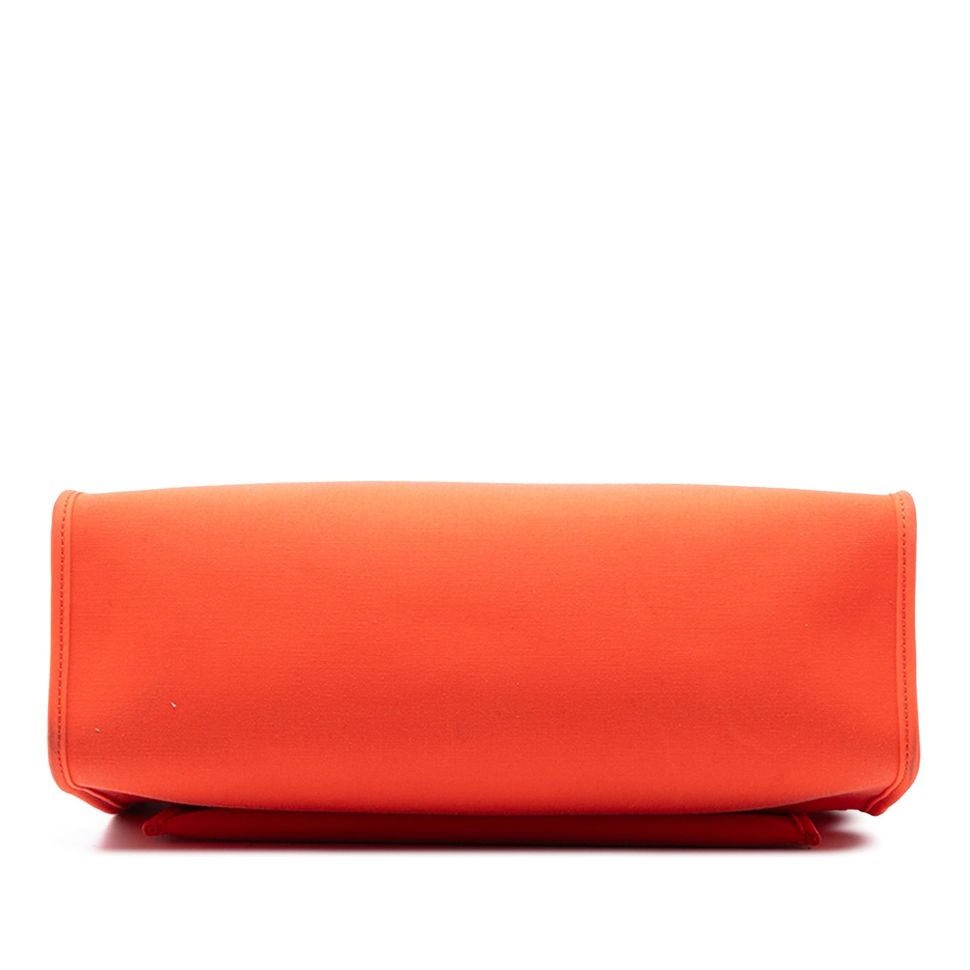 Second hand Hermes Herbag PM Canvas 1 pouch Top - handle Handbag Orange - Tabita Bags