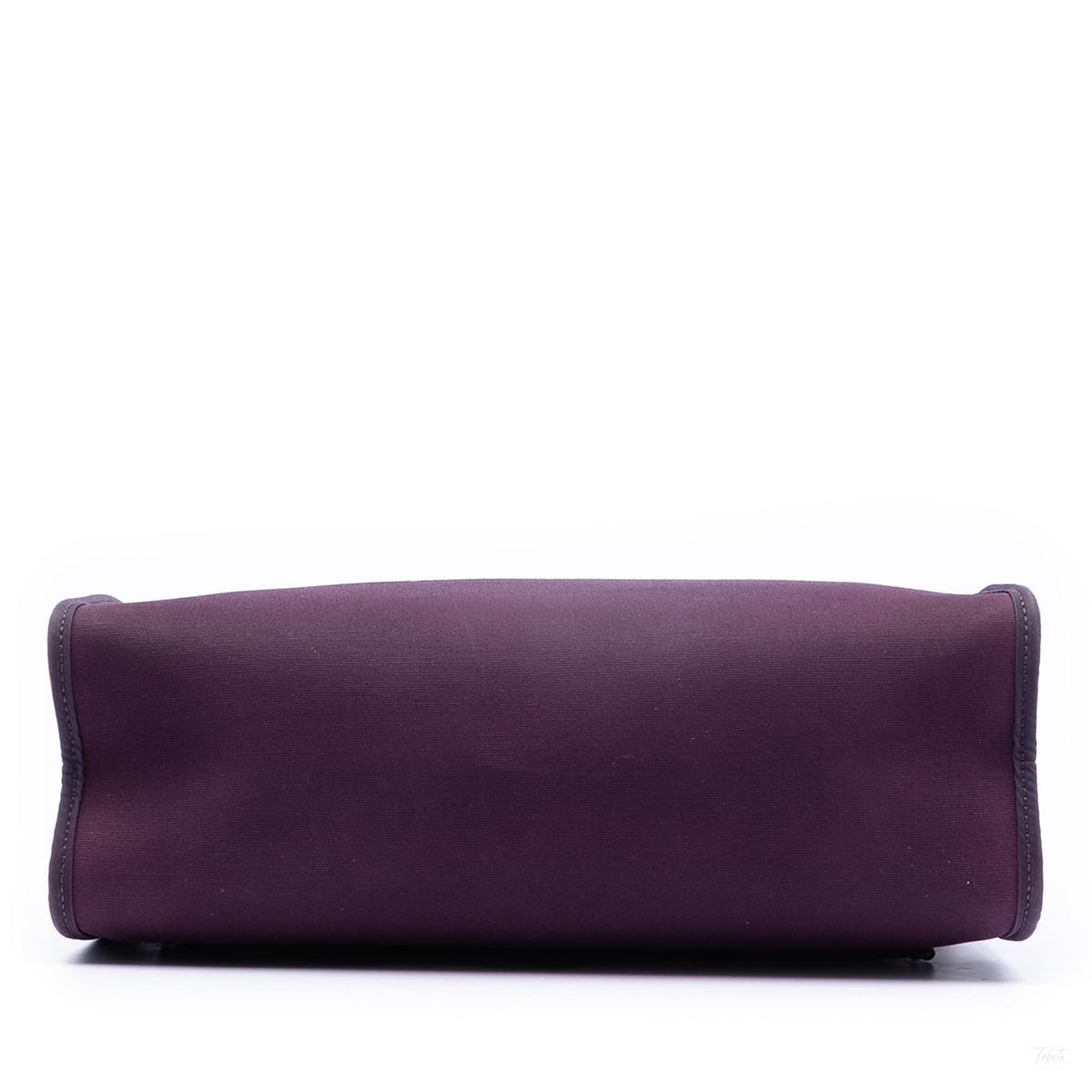 Second hand Hermes Herbag PM Canvas 1 Pouch Top - Handle Handbag Purple - Tabita Bags