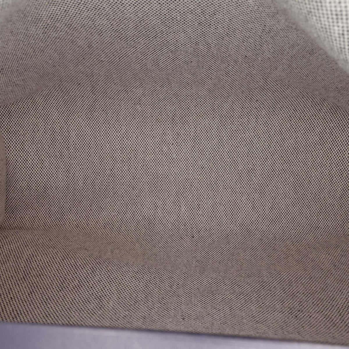 Second hand Hermes Herbag PM Toile H Berline Leather & Canvas Zip Top-handle Handbag Black - Tabita Bags