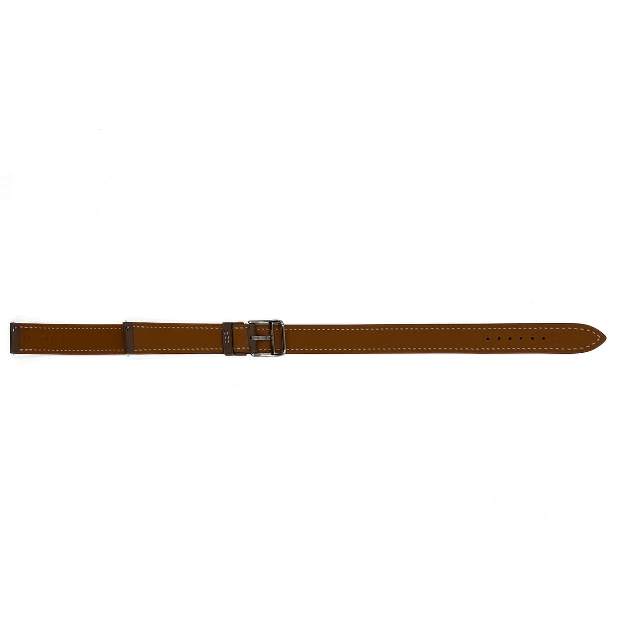 Second hand Hermes Heure H 25 Leather Watch T Black - Tabita Bags