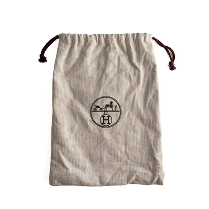 Second hand Hermes Holy 105 Velvet Sandals Black - Tabita Bags