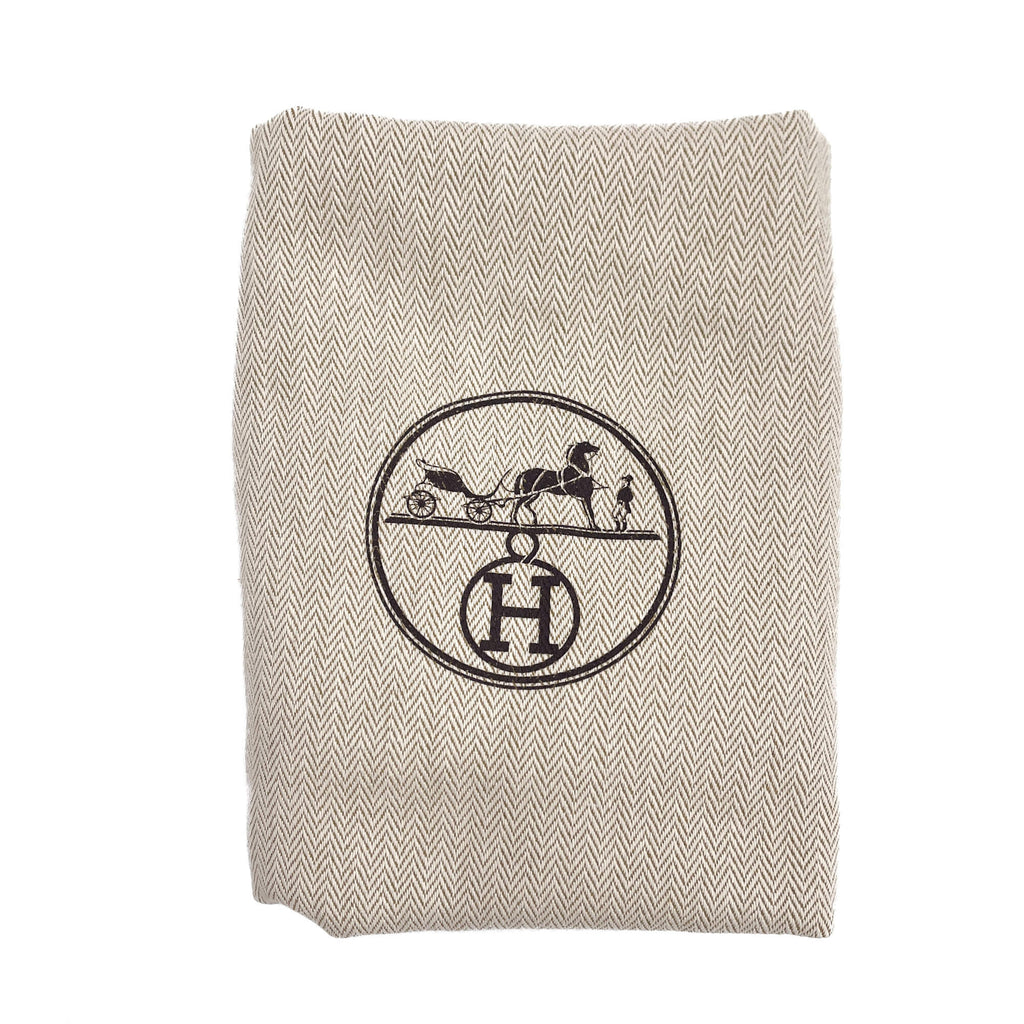 Second hand Hermes Jypsiere Mini Clemence Leather Crossbody White - Tabita Bags