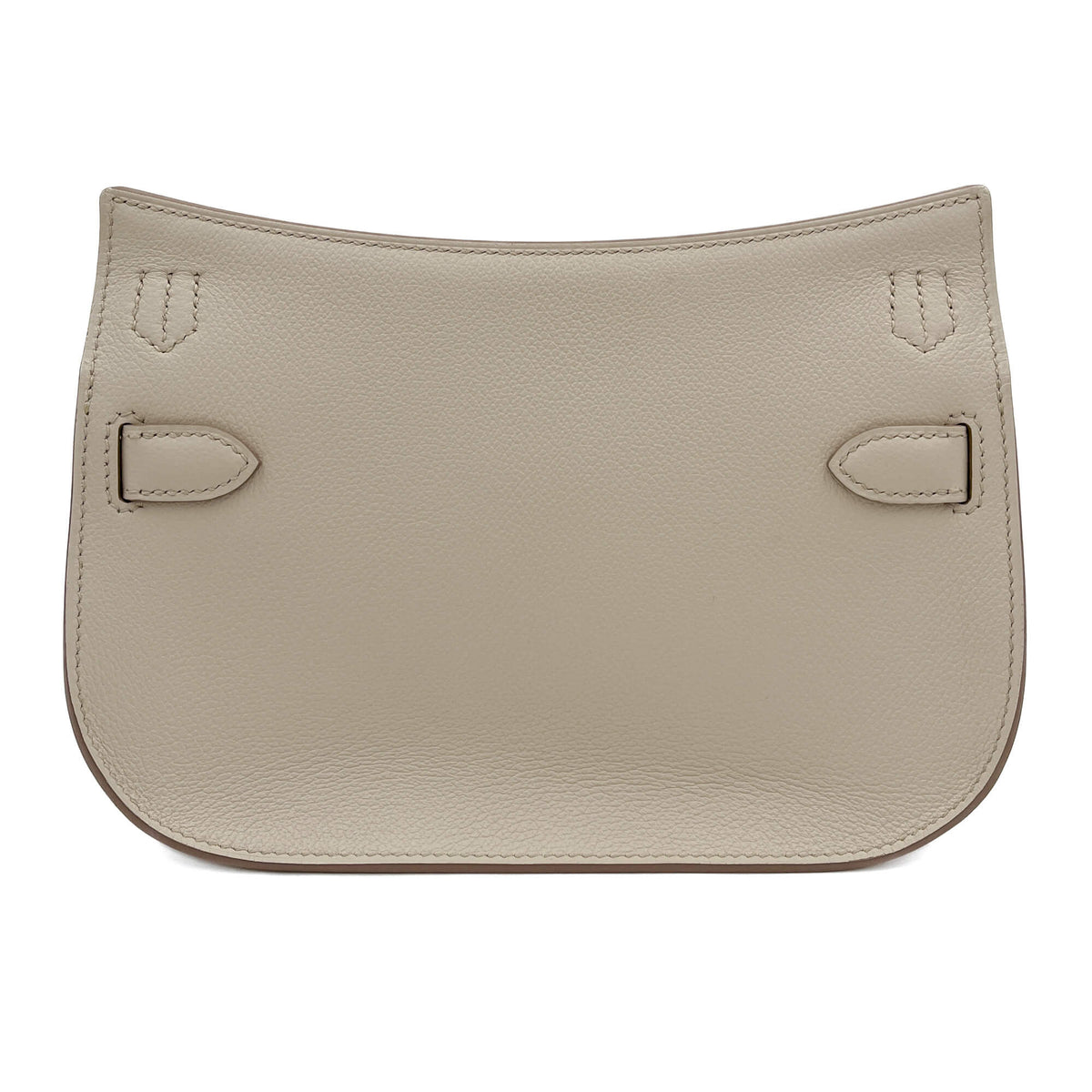 Second hand Hermes Jypsiere Mini Clemence Leather Crossbody White - Tabita Bags