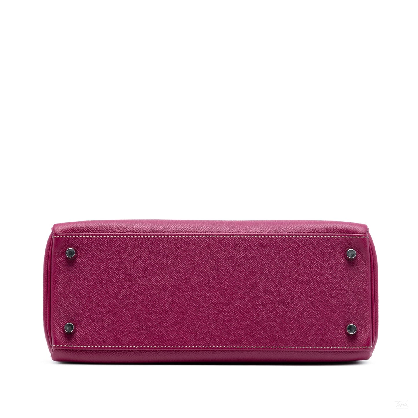 Second hand Hermes Kelly 28 Epsom Leather Retourne Top - handle Handbag Tosca - Tabita Bags