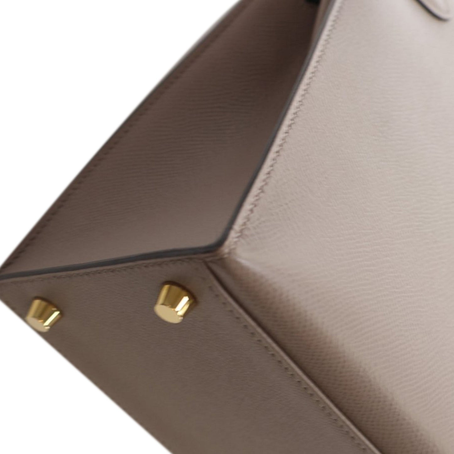 Second hand Hermes Kelly 28 Sellier Epsom Leather 2 - Ways Top - handle Bag Brown - Tabita Bags