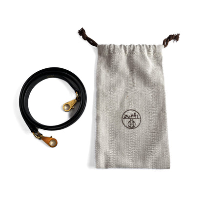 Second hand Hermes Kelly 32 Epsom Leather Sellier Top - handle Handbag Black - Tabita Bags