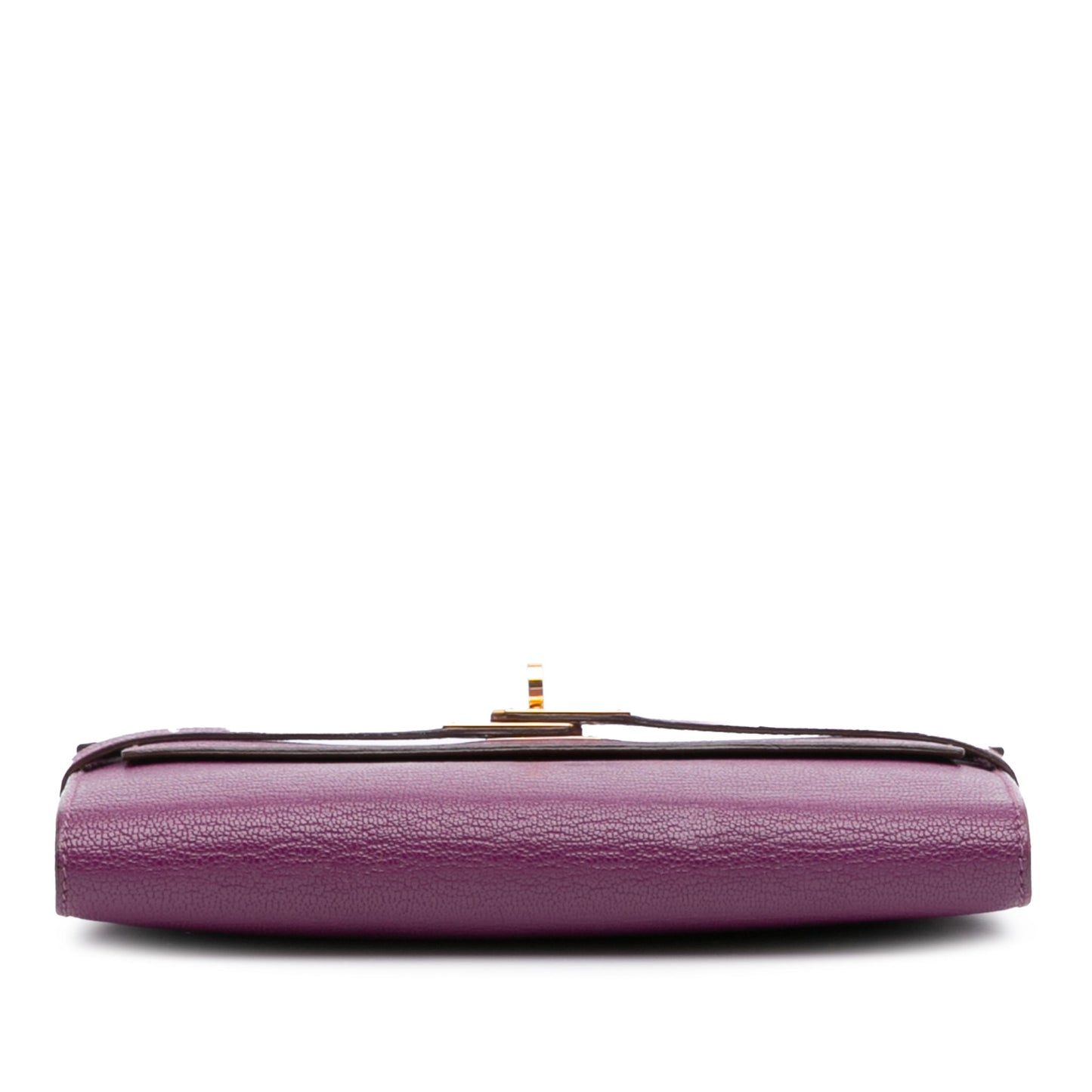 Second hand Hermes Kelly Chèvre Mysore Leather Long Wallet Anemone - Tabita Bags