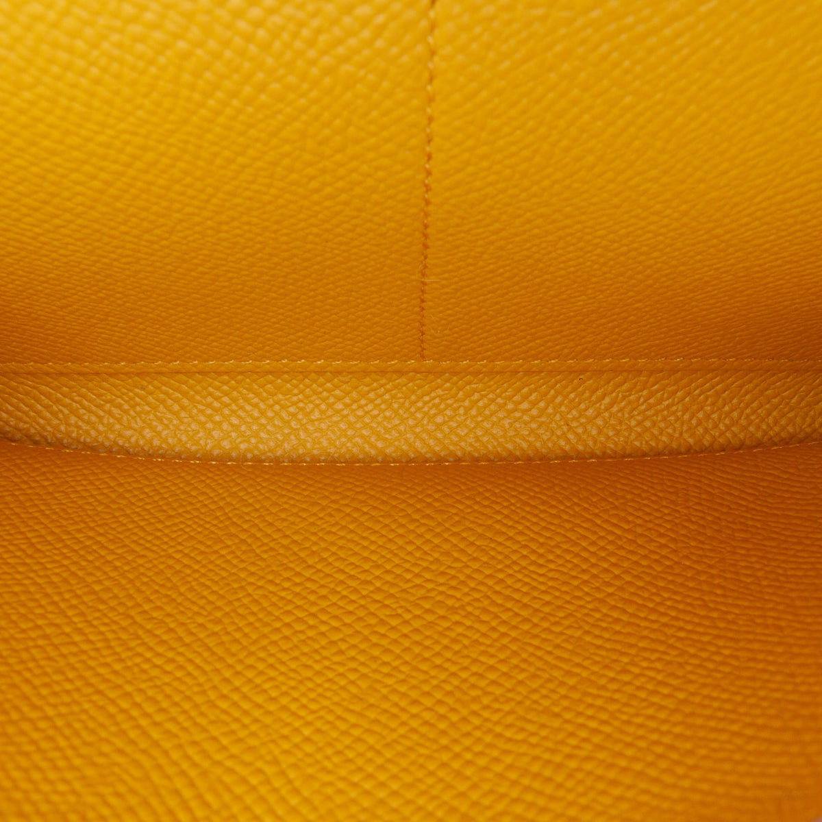 Second hand Hermes Kelly Epsom Leather Long Wallet Jaune Ambre - Tabita Bags