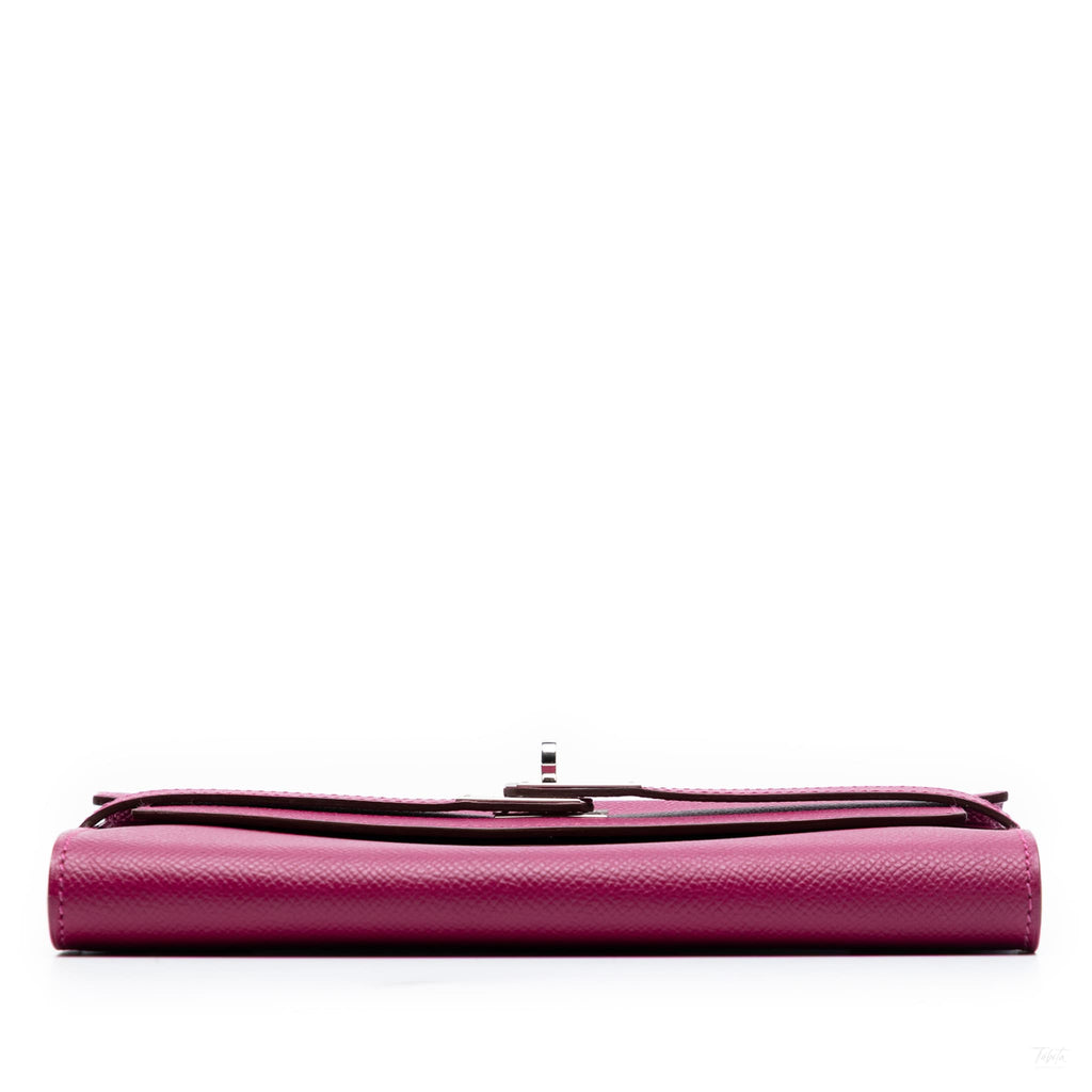 Second hand Hermes Kelly Epsom Leather Long Wallet Tosca - Tabita Bags