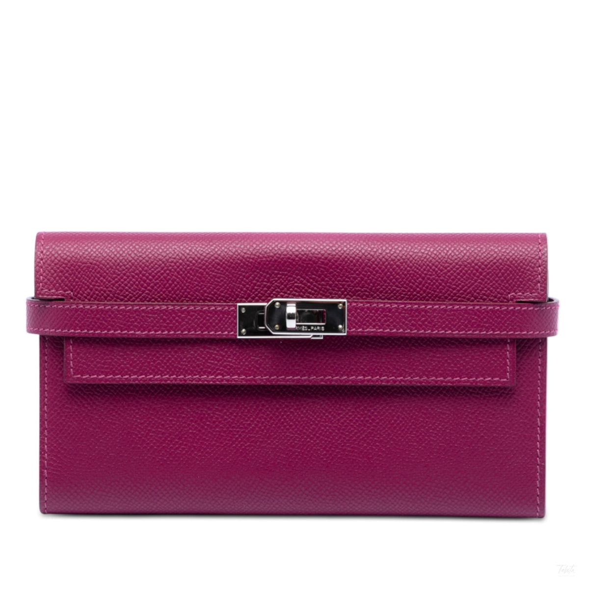 Second hand Hermes Kelly Epsom Leather Long Wallet Tosca - Tabita Bags