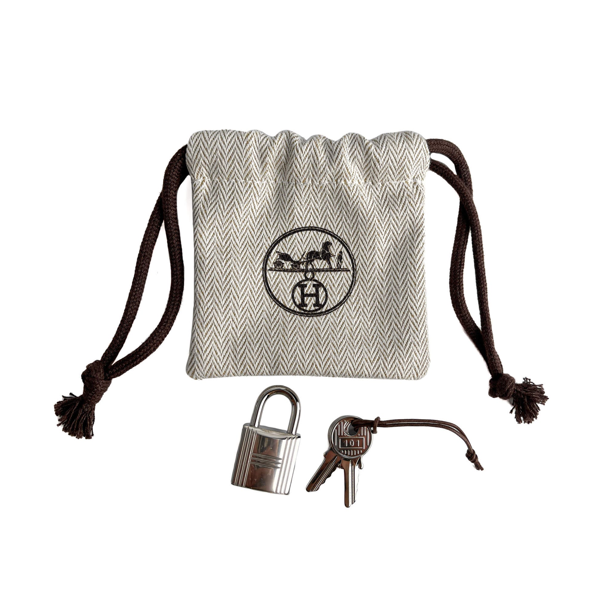 Second hand Hermes Picotin 18 Canvas Lock Couverture Carrè Bucket Handbag Caramel - Tabita Bags