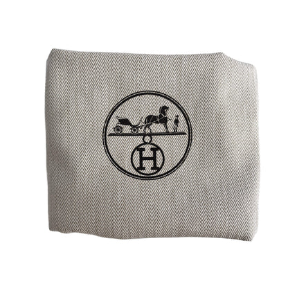 Second hand Hermes Picotin 18 Canvas Lock Couverture Carrè Bucket Handbag Caramel - Tabita Bags