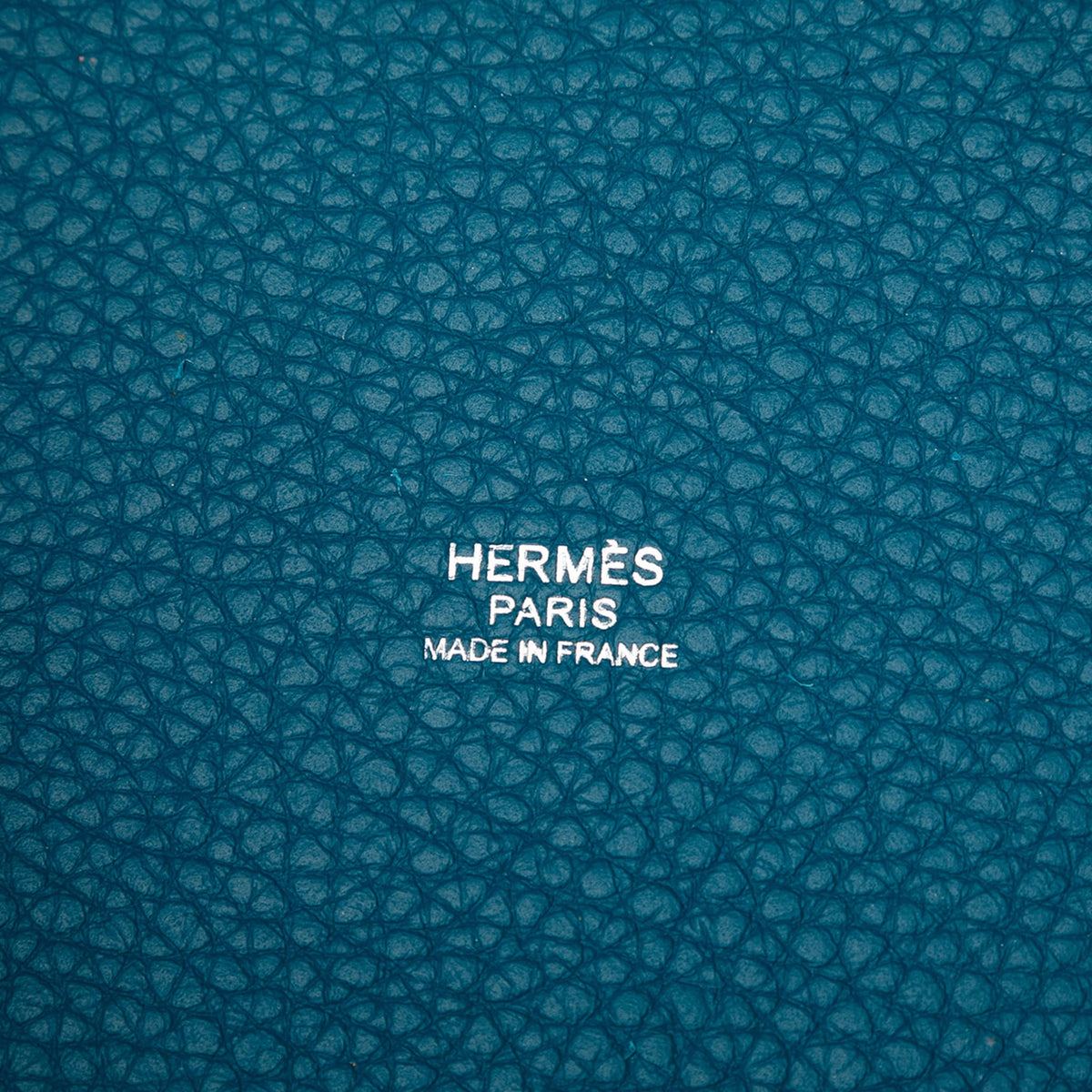 Second hand Hermes Picotin 18 Leather Lockless Bucket Handbag Blue Izmir - Tabita Bags