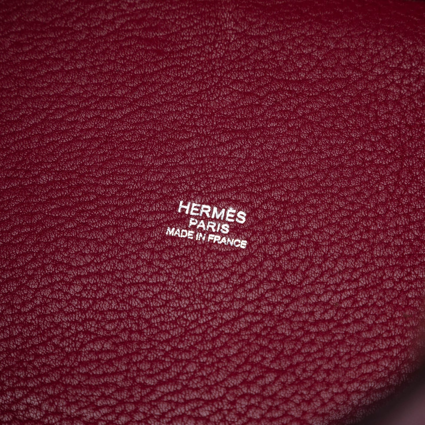 Second hand Hermes Picotin 18 Taurillon Clemence Leather Lock Bucket Handbag Rubis - Tabita Bags