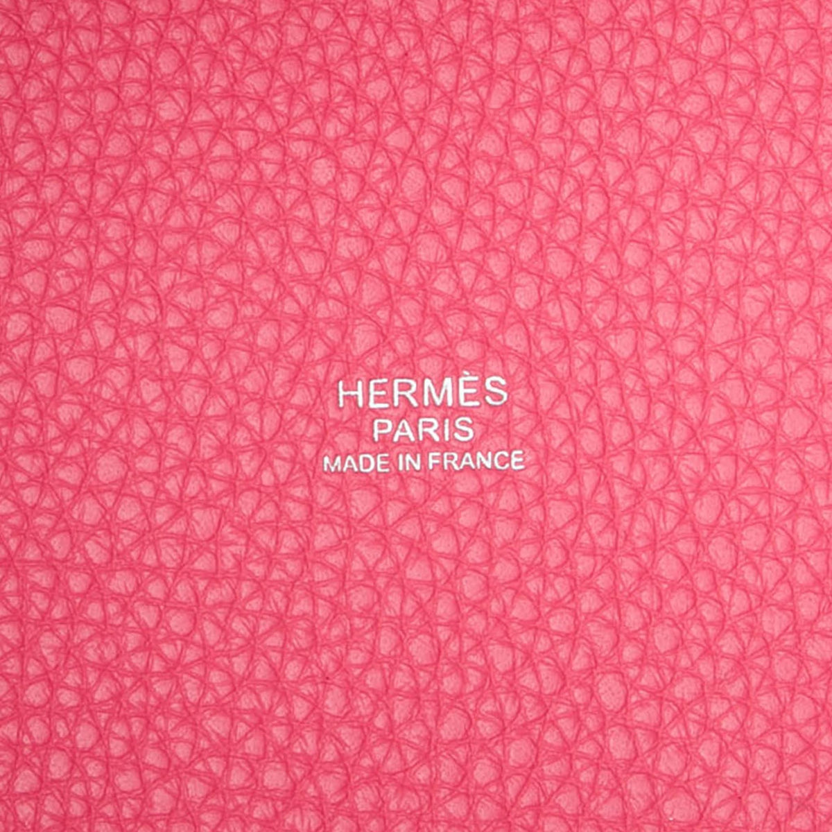 Second hand Hermes Picotin 22 Leather Lock Bucket Handbag Clemence Pink - Tabita Bags
