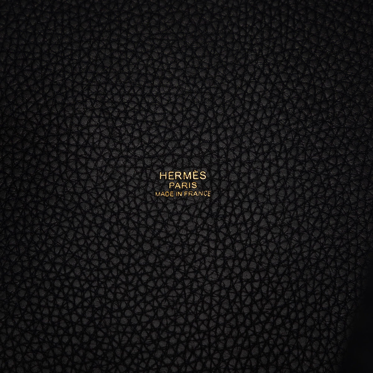 Second hand Hermes Picotin 22 Leather Lock Bucket Handbag Noir - Tabita Bags