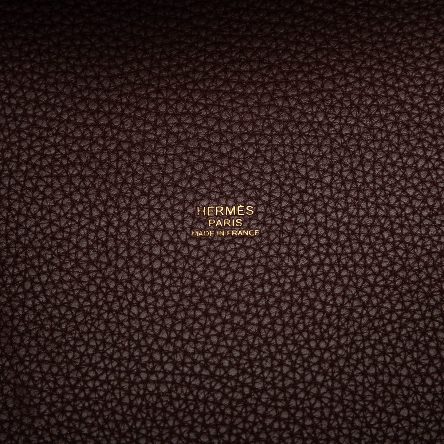 Second hand Hermes Picotin 22 Leather Lock Bucket Handbag Prune - Tabita Bags