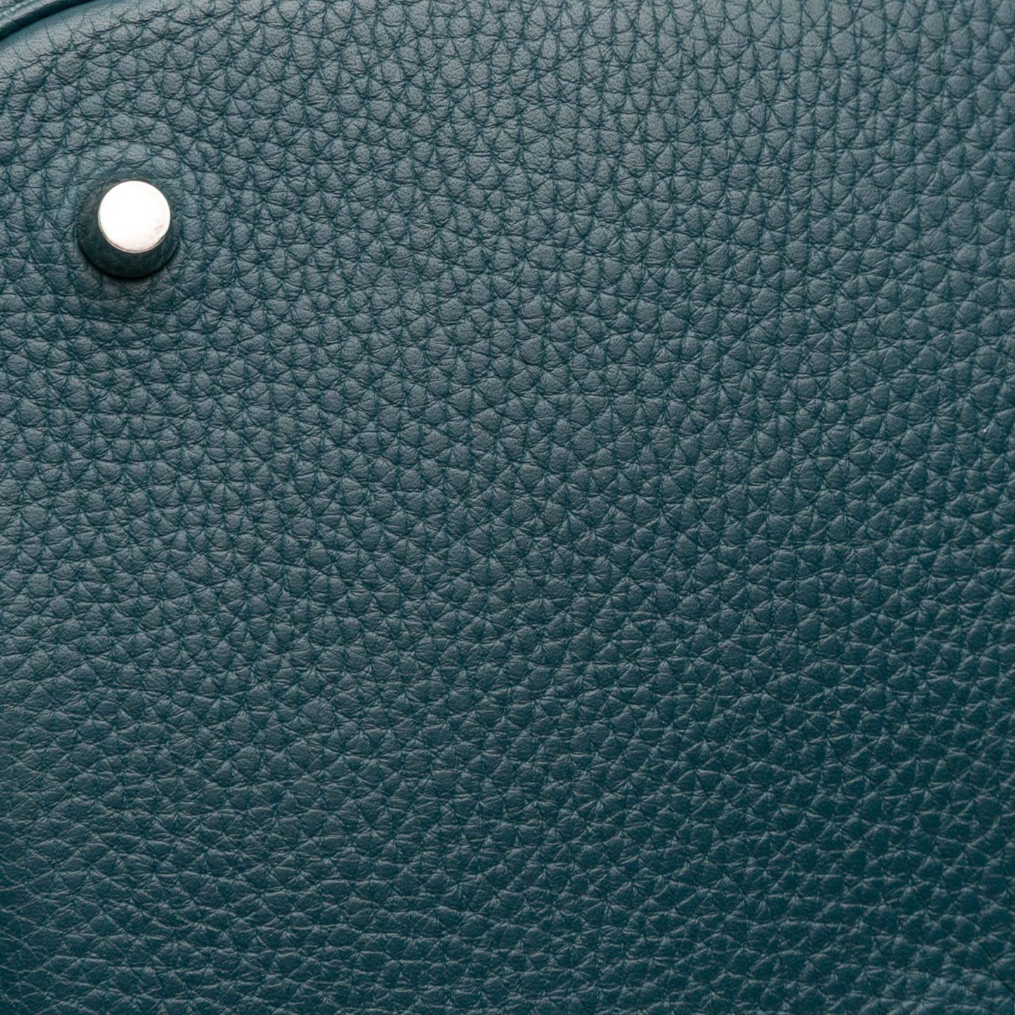 Second hand Hermes Picotin 26 Leather Lock Bucket Handbag Vert Cypress - Tabita Bags