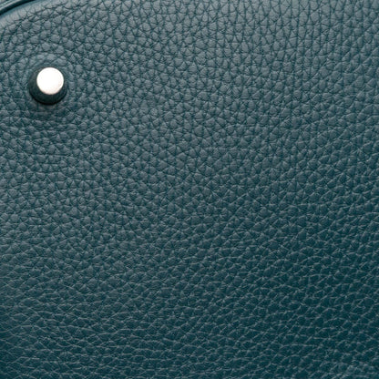 Second hand Hermes Picotin 26 Leather Lock Bucket Handbag Vert Cypress - Tabita Bags