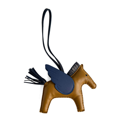 Second hand Hermes Rodéo Pégase MM Leather Charm Beige - Tabita Bags