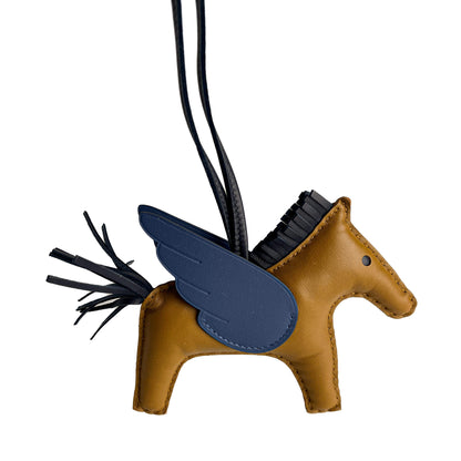 Second hand Hermes Rodéo Pégase MM Leather Charm Beige - Tabita Bags