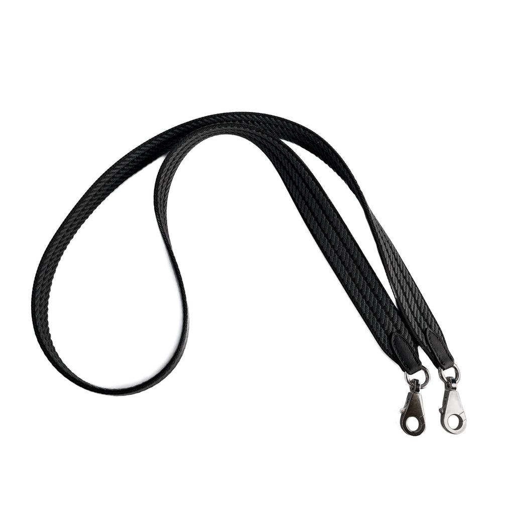 Second hand Hermes Sangle Cordage 25 Canvas Shoulder Strap Navy - Tabita Bags