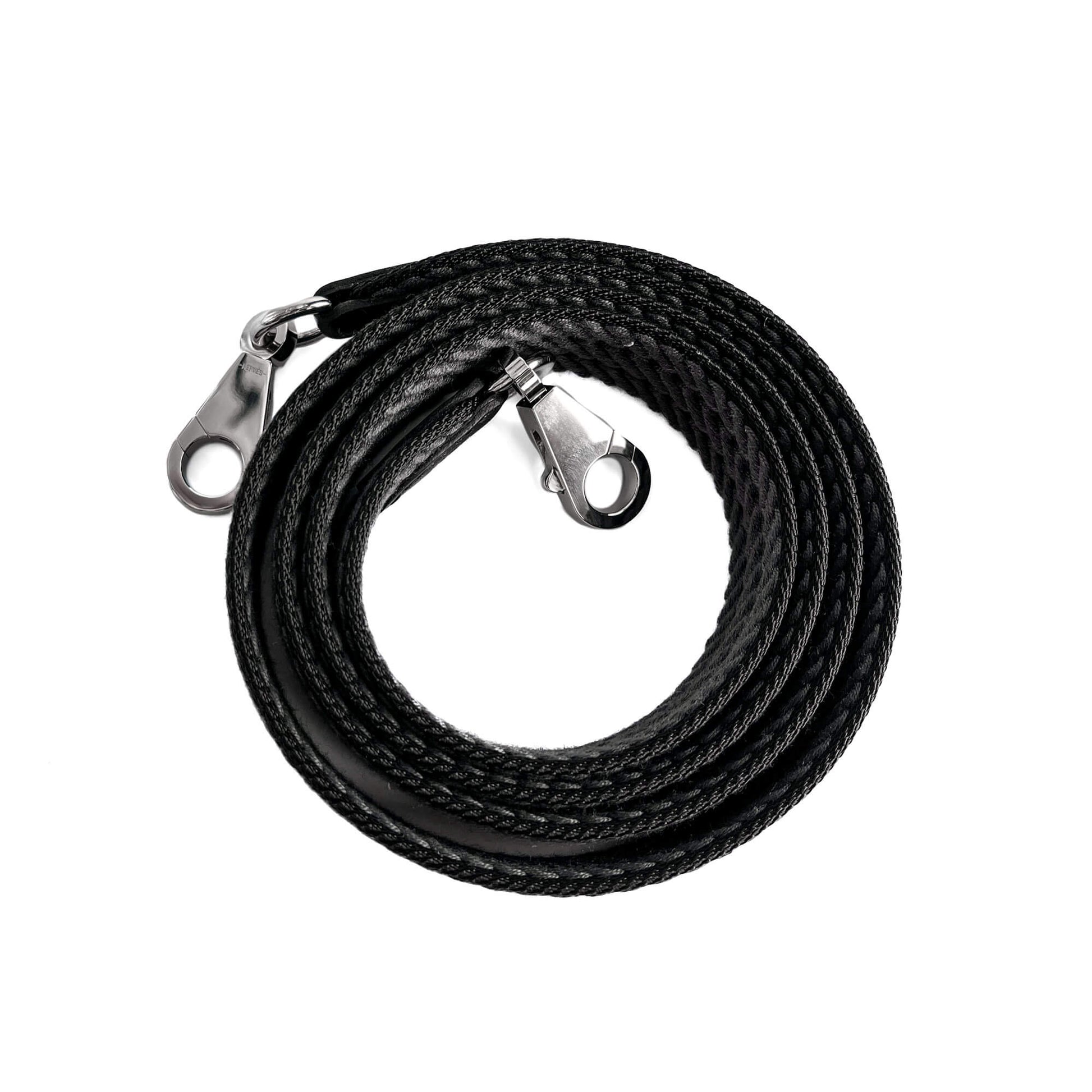 Second hand Hermes Sangle Cordage 25 Canvas Shoulder Strap Navy - Tabita Bags