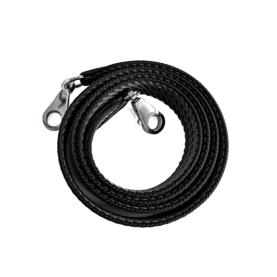 Second hand Hermes Sangle Cordage 25 Canvas Shoulder Strap Navy - Tabita Bags