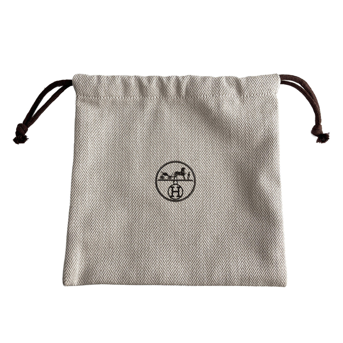 Second hand Hermes Sangle Cordage 25 Canvas Shoulder Strap Navy - Tabita Bags