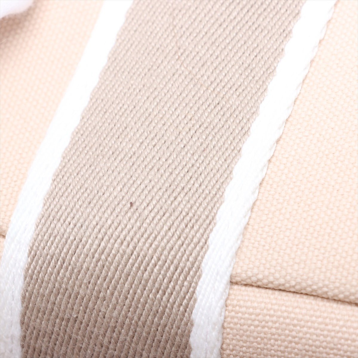 Second hand Hermes Trousse de Toilette Bride GM Wool Beauty Case Beige - Tabita Bags