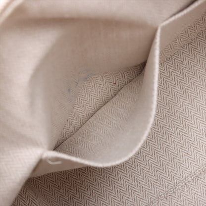 Second hand Hermes Trousse de Toilette Bride GM Wool Beauty Case Beige - Tabita Bags