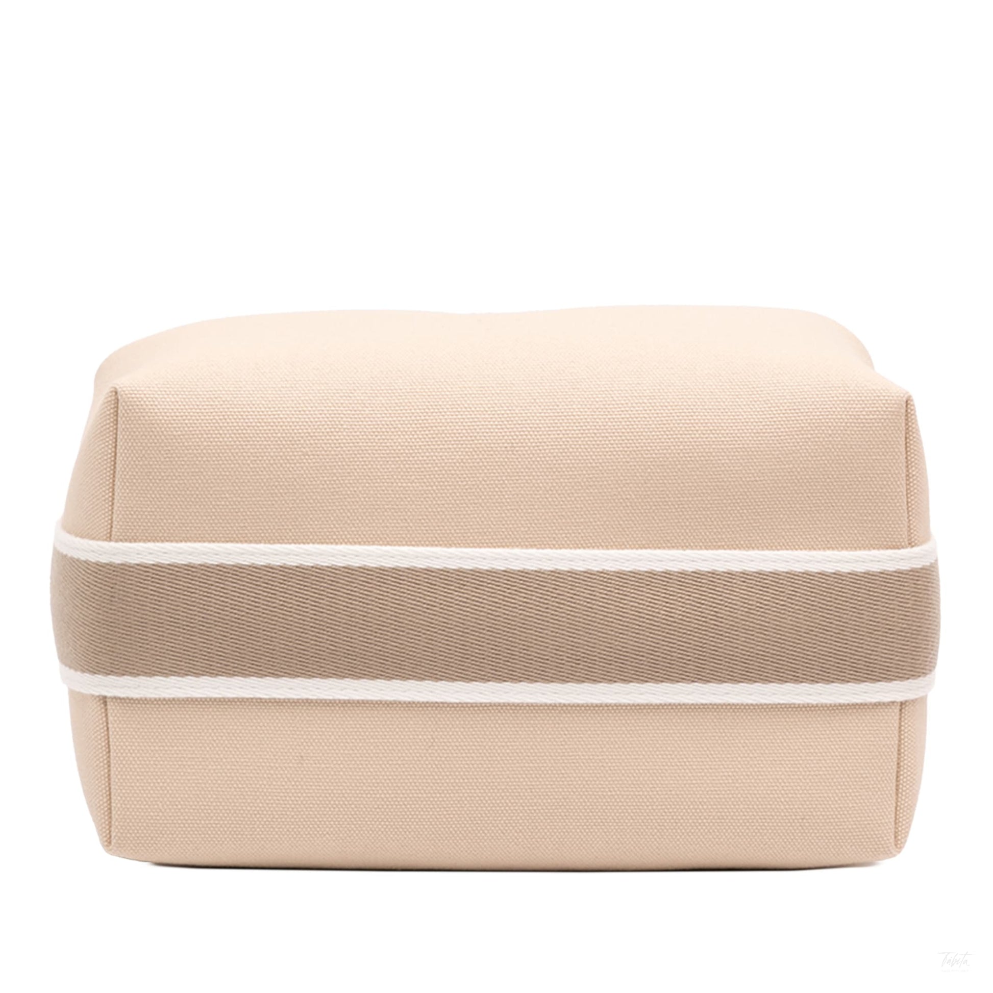 Second hand Hermes Trousse de Toilette Bride PM Wool Beauty Case Brown - Tabita Bags