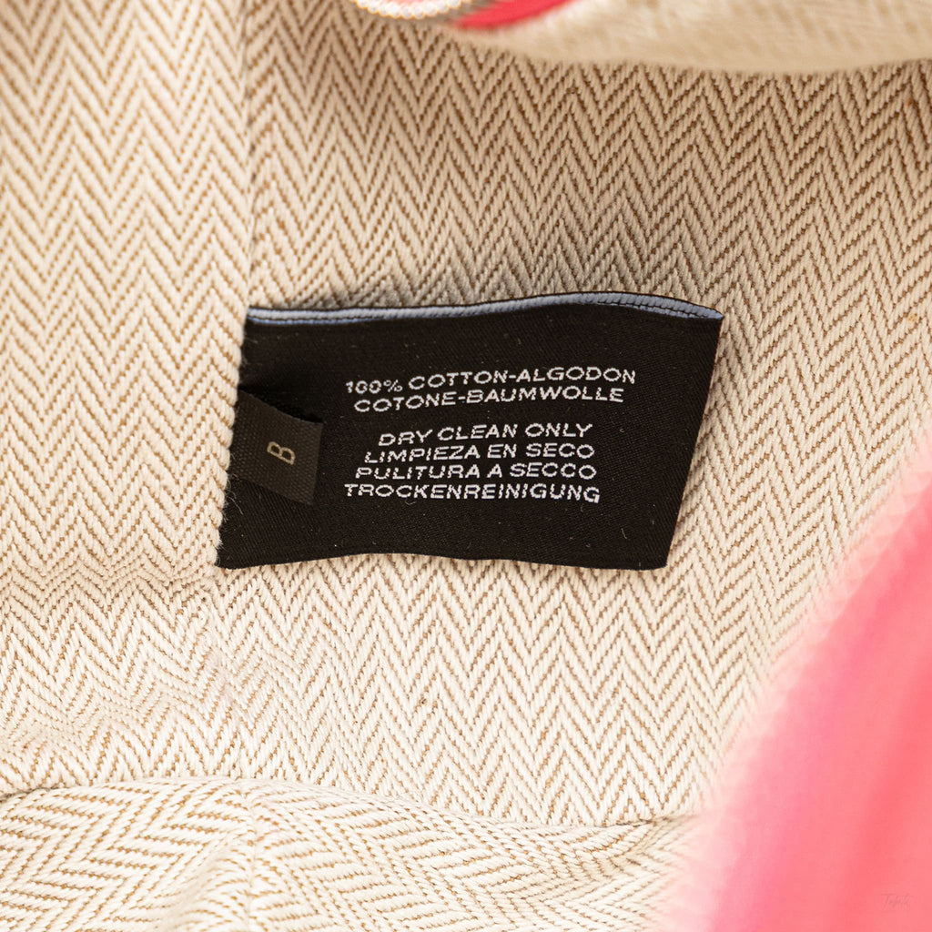 Second hand Hermes Trousse de Toilette Bride PM Wool Beauty Case Pink - Tabita Bags